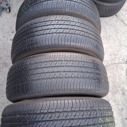 4 Used Tires 235/65r17 Yokohama 🤑 Free Installation And Balance ‼️