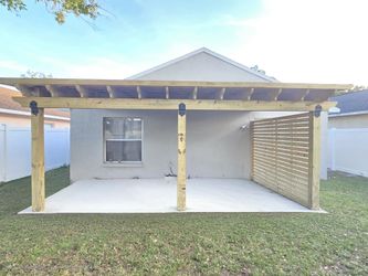 Pressure Treated Wood Pergola 