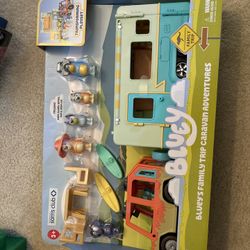 Bluey’s Family Trip Caravan Adventures. New 