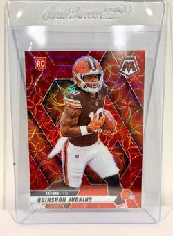2025 Panini Mosaic Quinshon Judkins Red Mosaic Rookie RC Cleveland Browns MINT