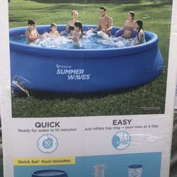 Summer Waves 14Ft Quick Set Pool