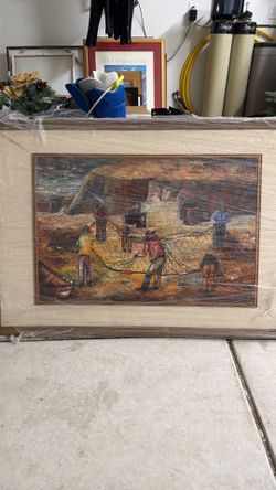Wall Art Fisherman