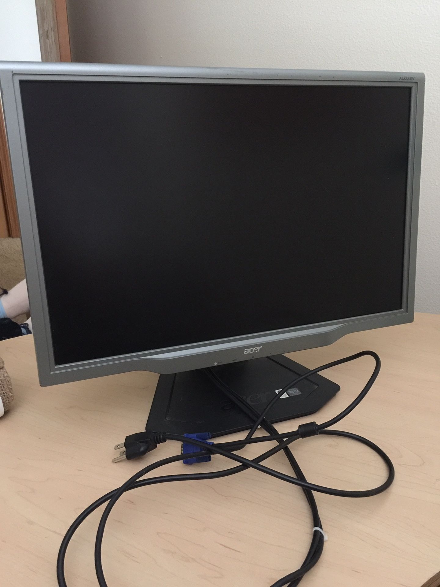 Acer 22” Computer Monitor