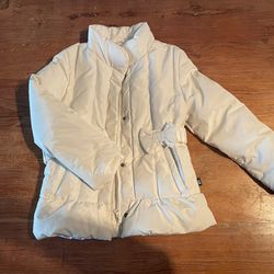 White Winter Jacket Girl 8 