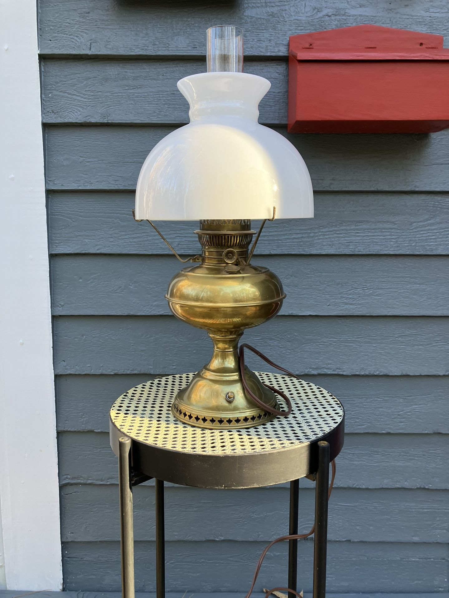 Antique Brass Lamp