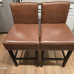 Leather Barstool/chairs