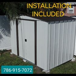 NEED SPACE? CHOOSE FROM THE SEVERAL STORAGE SHED SIZES WE SELL WITH INSTALLATION! 