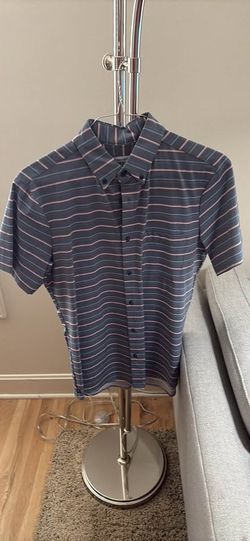 Mizzen+Main Leeward Collection Trim Fit Short Sleeve Button Down Shirt