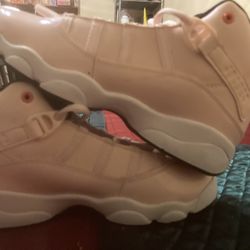 Nike Air Jordan 6 Rings GS Atmosphere Pink Foam/white