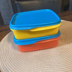 Tupperware  2pc Snack Container 