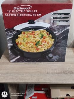 BRENTWOOD 12" ELECTRIC SKILLET