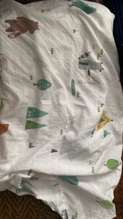 Woodland twin sheet set