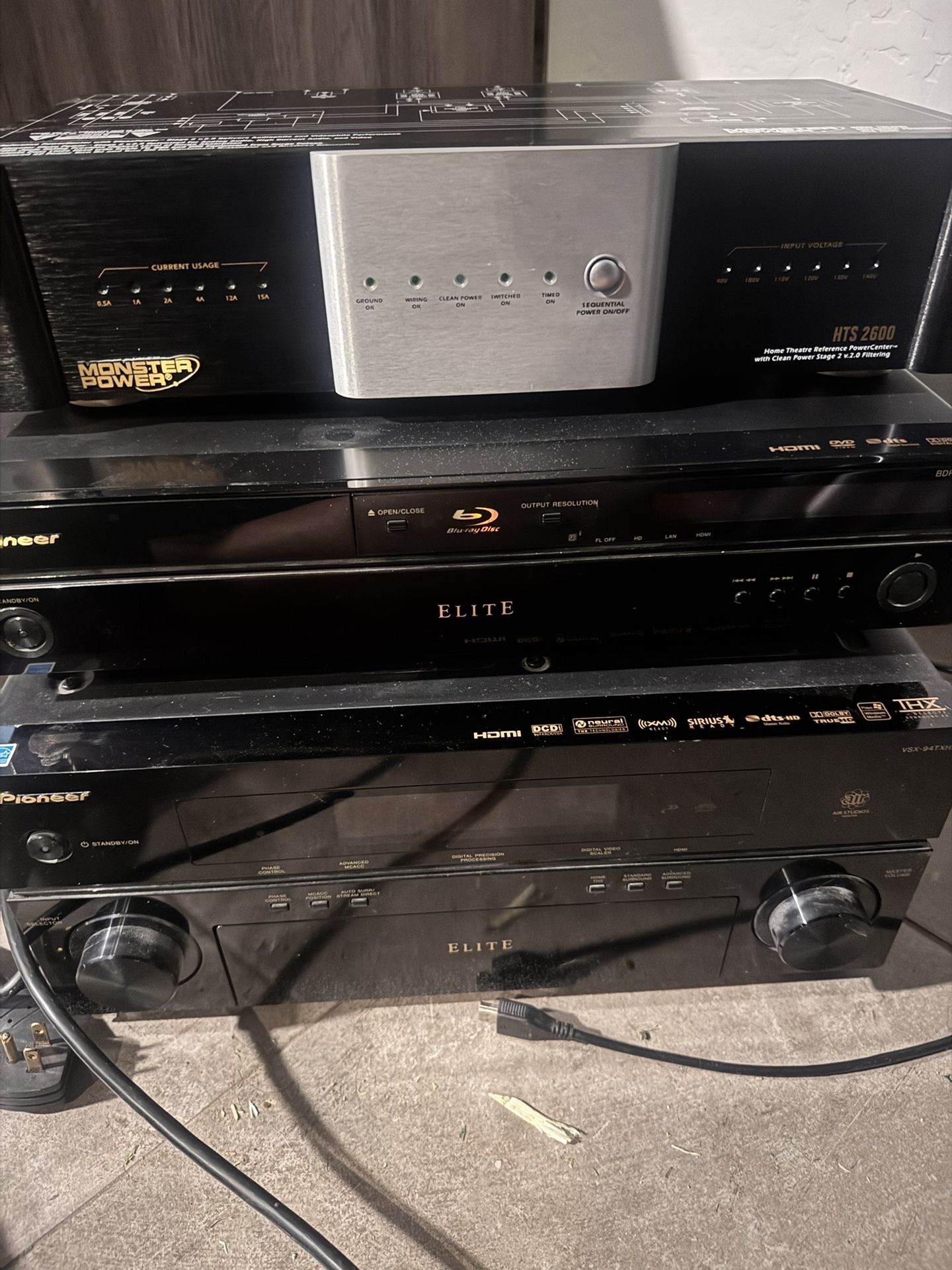 Tv System, Subwoofer And Power Master