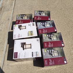 Outdoor wall light lanterns