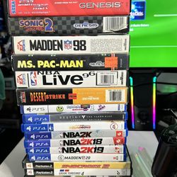 Video Games Lot