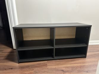 Storage Tv Stand For Tv’s Up To 43 Inches-Black
