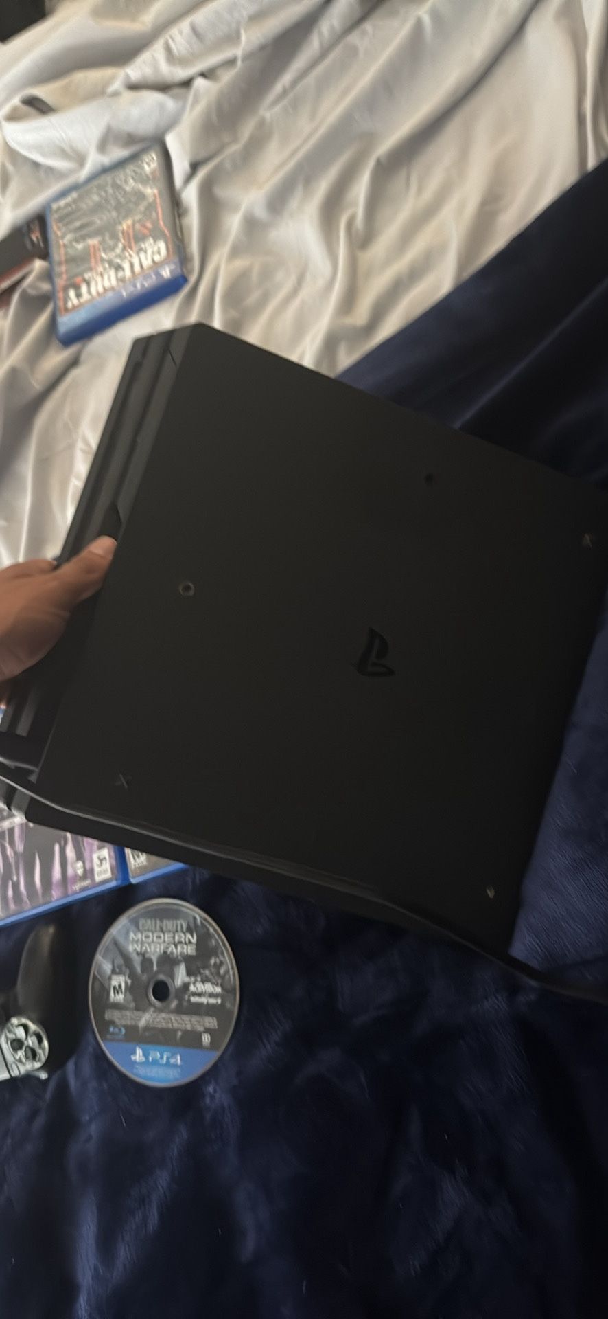 Ps4 Pro One Terabyte With Power Cord And Ps4 Control Controller