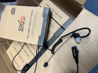 Klein Sonim wired PTT headset x9 qty NEW