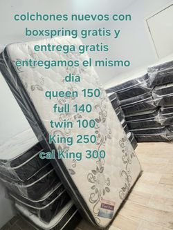 Mattress Pillow Top New