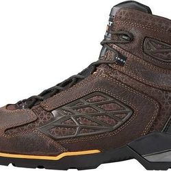 LIKE NEW Sz 8.5 Wide ARIAT Men Rebar Flex 6" Work Boots Composite Toe Safety Toe Boot