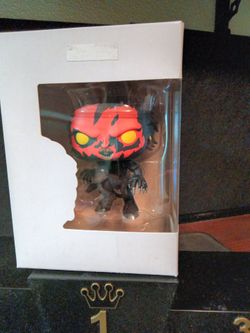 Funko Pop Prototype box and pop.