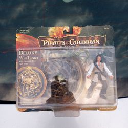 Pirates Of The Caribbean Dead Man's Chest Deluxe Will Turner Action Figure