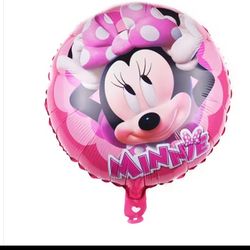 Minnie Mouse Helium Balloons Set