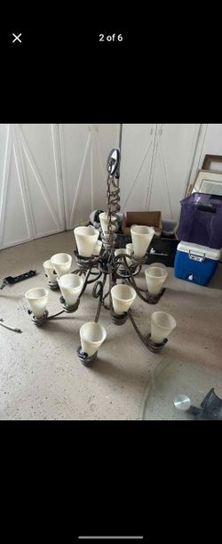 Chandelier 3.5ftx3.5ft 16 Lights Lighting - HUGE