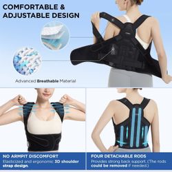 Ergonomic Posture Corrector New Size Large