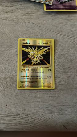 Zapados 2016 Pokemon Card