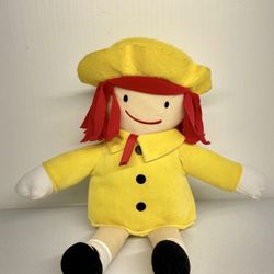 Khols Cares Madeline Doll Plush Classic Yellow Outfit