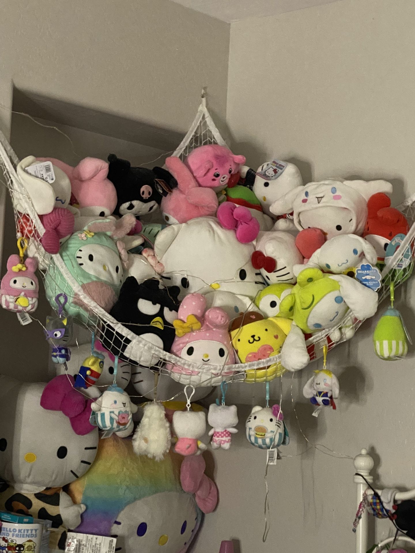 Hello Kitty plushies