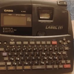 BLACK CASIO KL-8100 LABEL-IT