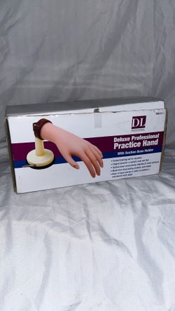NEW DL Professional Nail Practice Hand & Silicone Finger Bundle