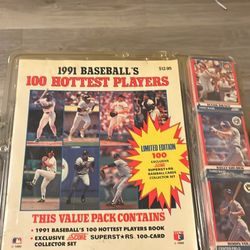 1991 Baseball 199 Hottest Players 