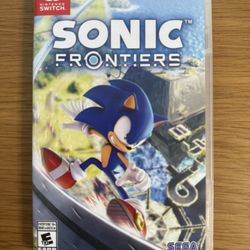 Sonic Frontiers Nintendo Switch Game