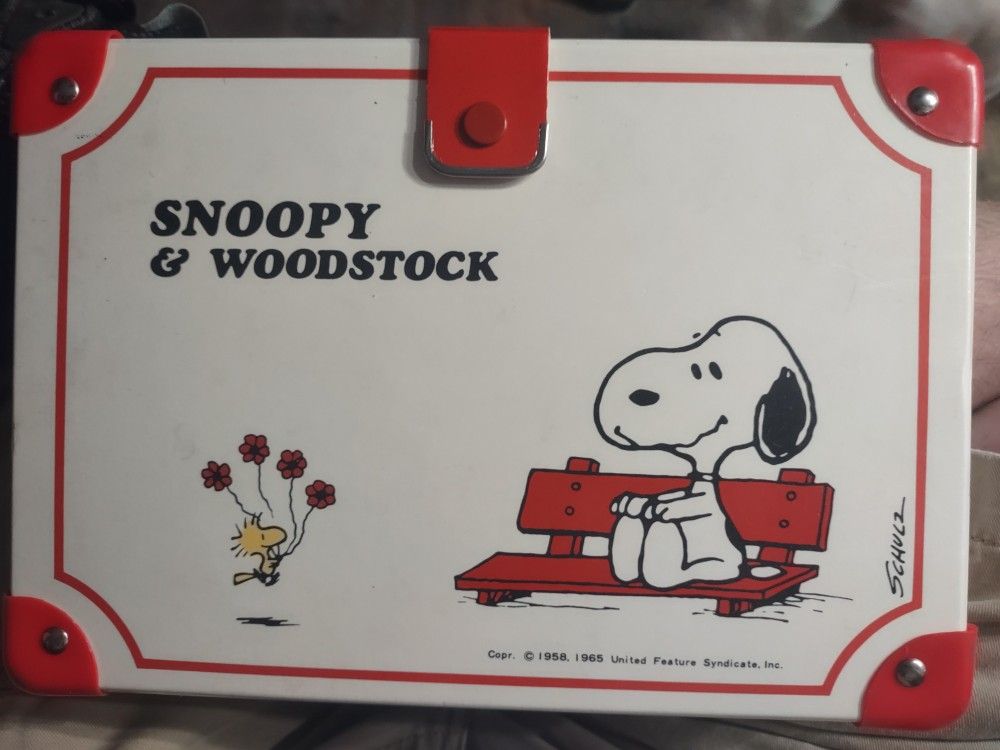 Vintage Snoopy & Woodstock