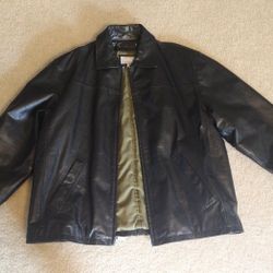 WILSON LEATHER JACKET/ SIZE XL