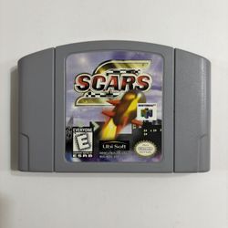 SCARS Nintendo 64 1998, Authentic, Tested, Works!