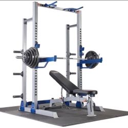 Fitness Gear Half Rack for Sale in Huntington Park CA OfferUp