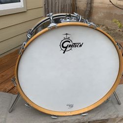 Rare Gretsch custom 70’s 26x14 bass drum 