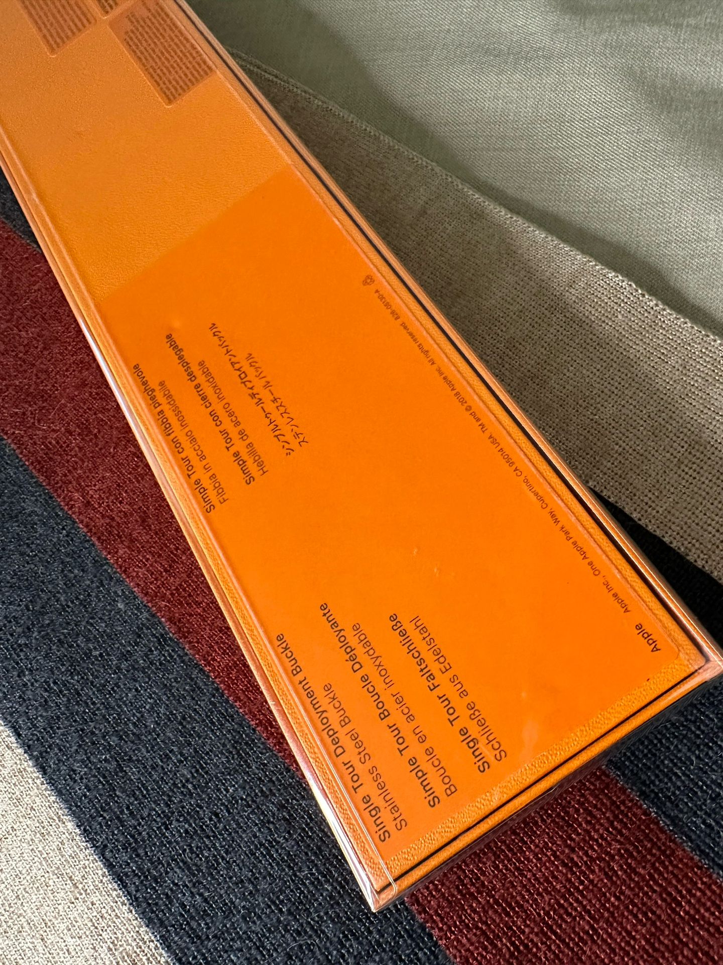 45mm Or 44mm Apple Watch Hermes Single Tour Ebene Barenia Deployment Buckle Band Only For Sale Or Trade For 14 Pro Max Unlocked