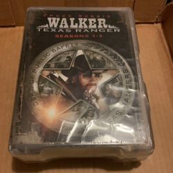 dvd walker texas ranger seasons 1-3 brand new 