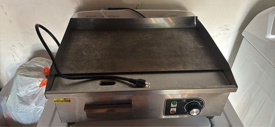 Commercial Electric Countertop Griddle