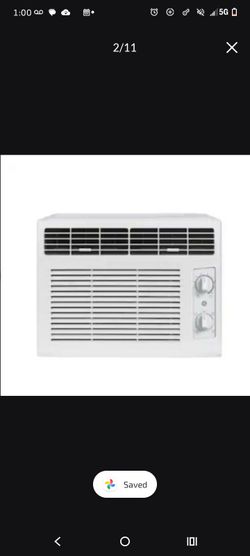 New in Box GE Window Air Conditioner Unit 5,000/BTU