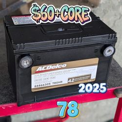 Car Battery Group Size 78