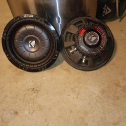 Kicker's Speakers 10cvt104 10 Inch Comp VT Subwoofers  400 Watts 