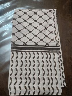 Beige Keffiyeh Scarf
