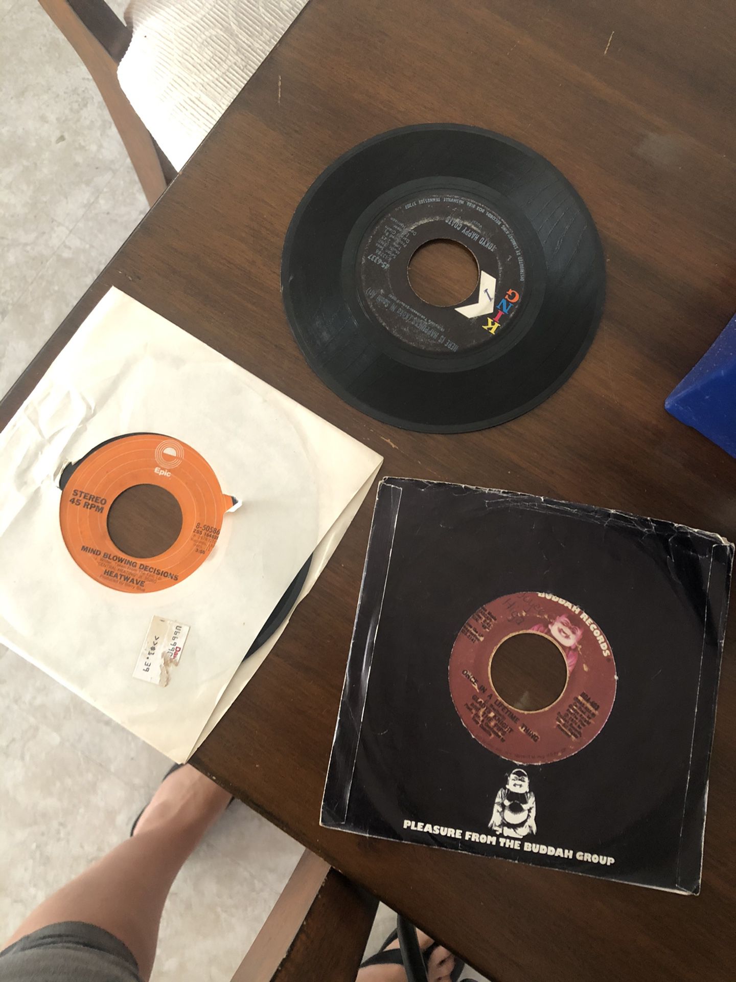 Vinyl records 45s