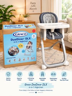 GRACO - 6 in 1 High Chair